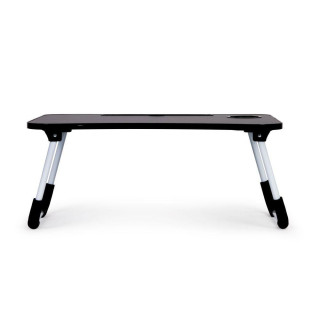 Čierny stôl pre laptop/tablet/knihu