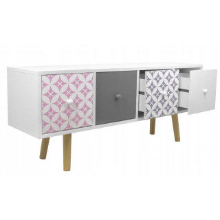 Retro komoda so štyrmi zásuvkami