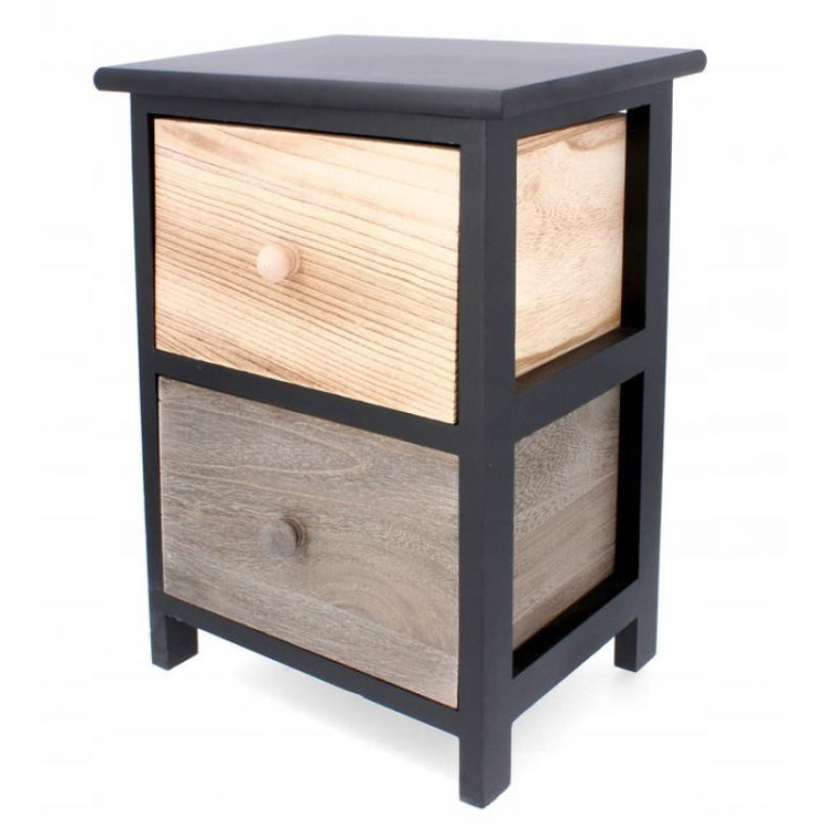 Retro komoda s dvomi zásuvkami