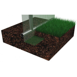 Polovičný záhradný fóliovník 4x1,5x2 m