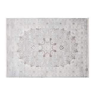 Sivý vintage koberec