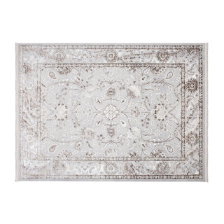 Sivo-béžový vintage koberec