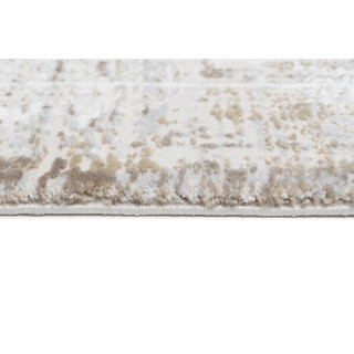 Moderný krémový koberec so vzorom