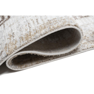 Moderný krémový koberec so vzorom