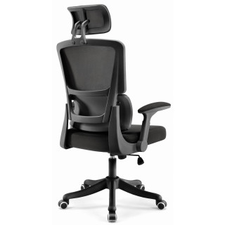 Čierne kancelárske kreslo HELL´S CHAIR