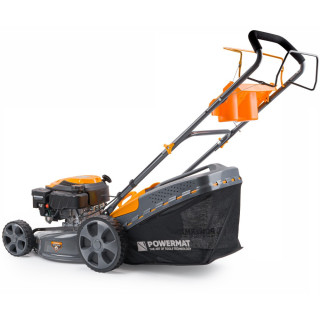 Bencinska kosilnica s pogonom in prostornino košare 62L