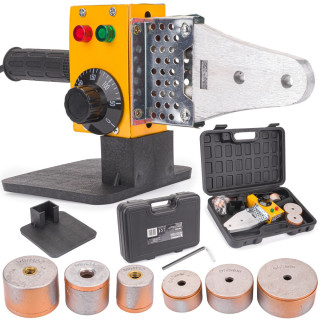 Aparat za varjenje plastičnih cevi s 6 nastavki...