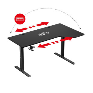 Po višini nastavljiva miza Huzaro HERO 9.1