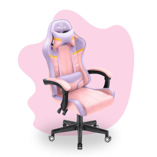 Otroški roza-vijolični gaming stol HELLS CHAIR