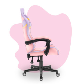 Otroški roza-vijolični gaming stol HELLS CHAIR