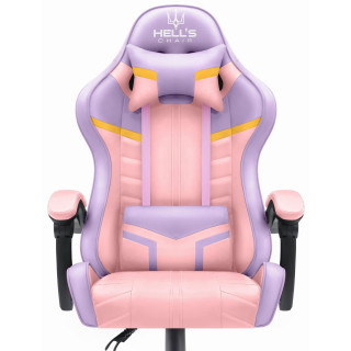 Gaming stol HELLS CHAIR v roza-vijolični barvi