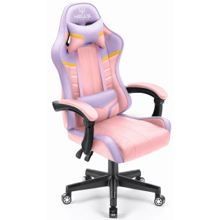 Gaming stol HELLS CHAIR v roza-vijolični barvi