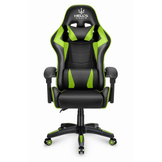 Igralni stol HELLS CHAIR zeleno-črne barve