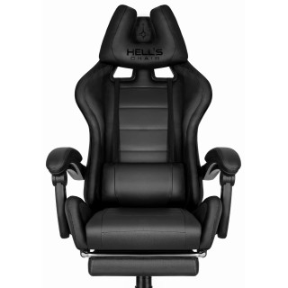 Gaming stol HELLS CHAIR v črni barvi