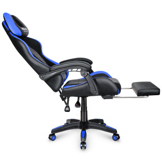 Gaming stol HELLS CHAIR v modro-črni barvi