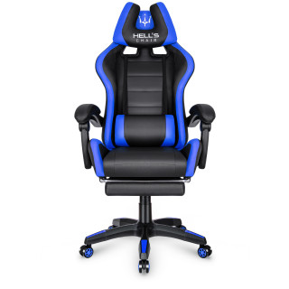 Gaming stol HELLS CHAIR v modro-črni barvi
