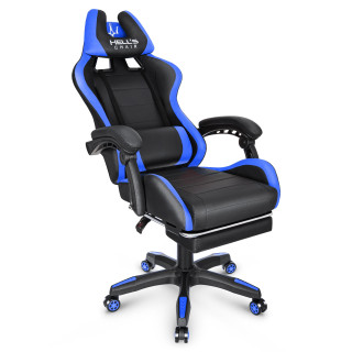 Gaming stol HELLS CHAIR v modro-črni barvi