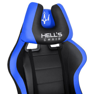 Gaming stol HELLS CHAIR v modro-črni barvi