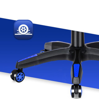 Gaming stol HELLS CHAIR v modro-črni barvi