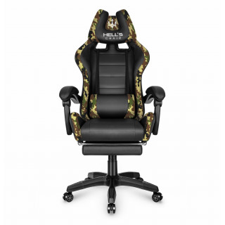 Gaming stol HELLS CHAIR z kamuflažnim vzorcem
