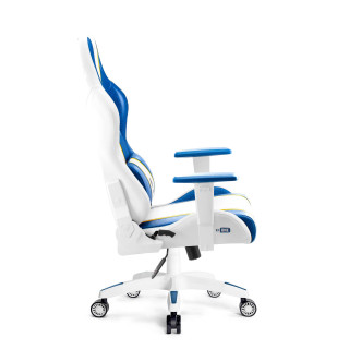 Modro-bel gaming stol DIABLO X-One 2.0