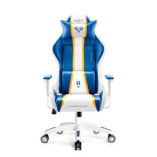 Modro-bel gaming stol DIABLO X-One 2.0
