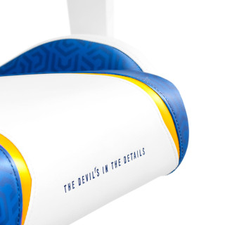 Modro-bel gaming stol DIABLO X-One 2.0