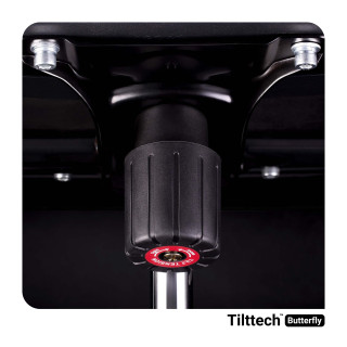 Modro-bel gaming stol DIABLO Frost White X-Player 2.0