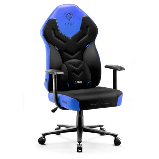 Modro-črni gaming stol DIABLO X-Gamer 2.0