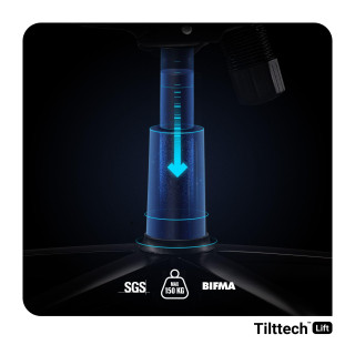 Modro-črni gaming stol DIABLO X-Gamer 2.0