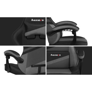 Siv igralni stol Huzaro FORCE 4.4 GREY MESH