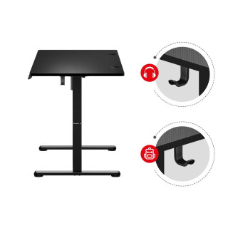 Po višini nastavljiva miza Huzaro HERO 8.2 BLACK