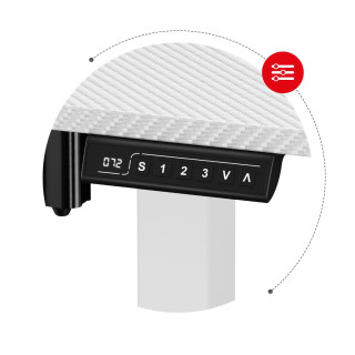 Po višini nastavljiva miza Huzaro HERO 8.2 WHITE