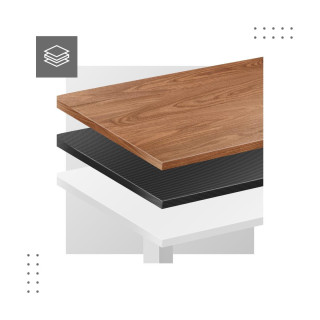 Po višini nastavljivo namizno stojalo Mark Adler XENO 4.1 Bela