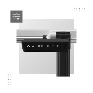 Po višini nastavljivo namizno stojalo Mark Adler XENO 4.1 Bela