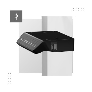 Po višini nastavljivo namizno stojalo Mark Adler XENO 4.1 Bela