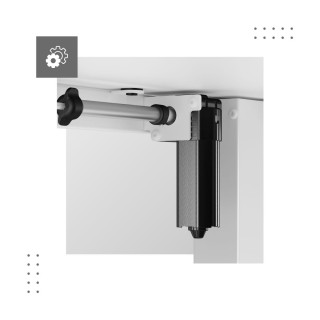 Bela električna miza Mark Adler Leader 7.0