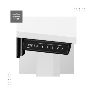 Bela električna miza Mark Adler Leader 7.0