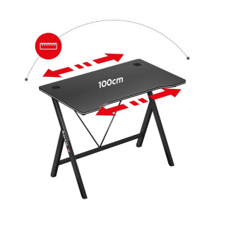 Igralna miza Huzaro HERO 1.4 BLACK