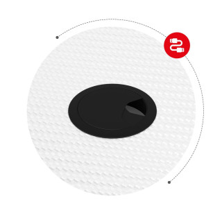 Bela igralna miza Huzaro HERO 1.4 WHITE