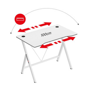 Bela igralna miza Huzaro HERO 1.4 WHITE