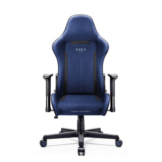 Temno moder gaming stol DIABLO X-ST4RTER