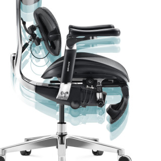 Ergonomski črn stol Diablo V-KINETIC