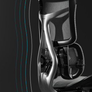 Ergonomski črn stol Diablo V-KINETIC