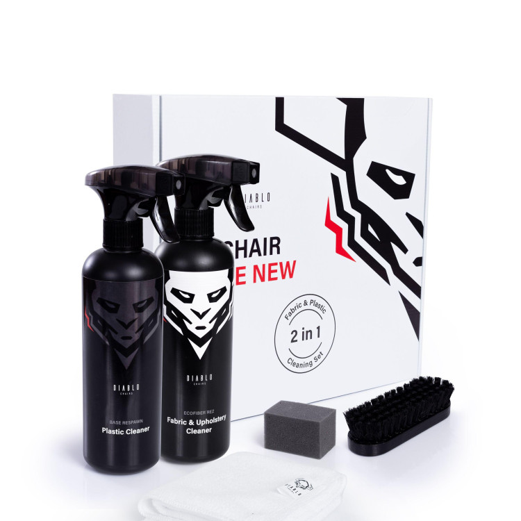 Komplet za čiščenje tkanine za oblazinjenje stolov Diablo kot nov
