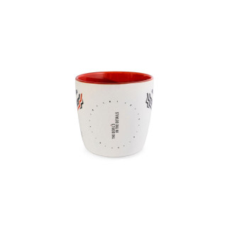 Skodelica Diablo Chairs v belo-rdeči barvi