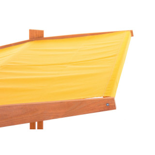 Impregnované pieskovisko so strieškou s UV filtrom - 140x140 cm