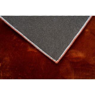 Shaggy koberec v hnedej farbe