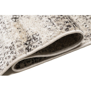 Hnedý moderný koberec s jemným vzorom