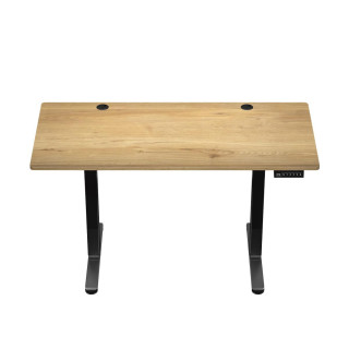 Hnedý výškovo nastaviteľný stôl Mark Adler LEADER 7.0